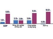 [Infographic] Tình hình kinh tế - xã hội 9 tháng: Sản xuất kinh doanh phục hồi mạnh mẽ, GDP tăng 8,83% 